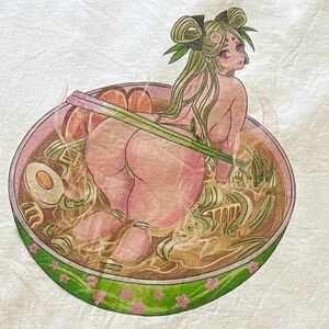 Lewd Anime Graphic Tee
